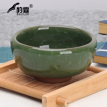 

kung fu small ceramic cups, teapots household violet arenaceous single sample tea cup blue and white porcelain tea