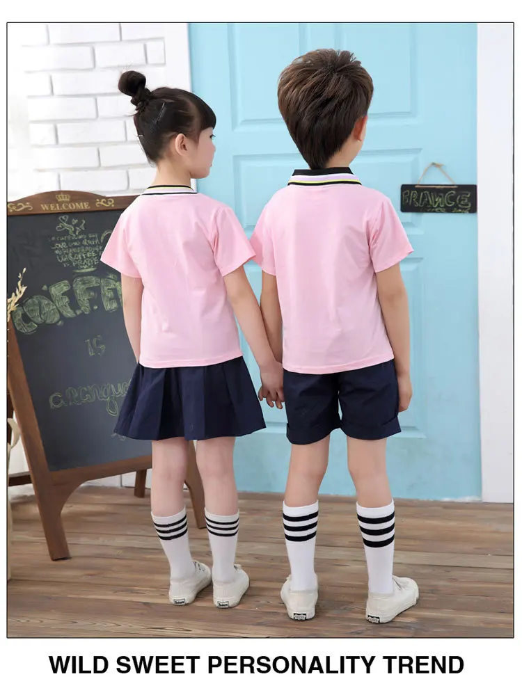 Childrenswear New Style Children CHILDREN'S DAY Performance Costume Kindergarten Suit Primary School STUDENT'S School Uniform Me