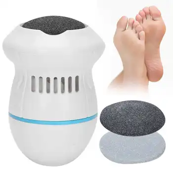 

Electric Vacuum Adsorption Foot Grinder Round Rechargeable Electronic Foot File Household Dead Skin Remover Foot Pedicure Tools
