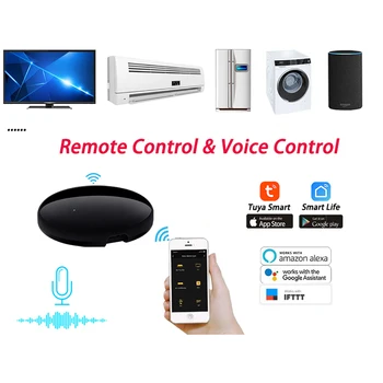 

Universal Infrared Smart Remote Control WiFi Infrared Smart Home Shock Wave Control Center Tuya Google Assistant Alexa WiFi Home