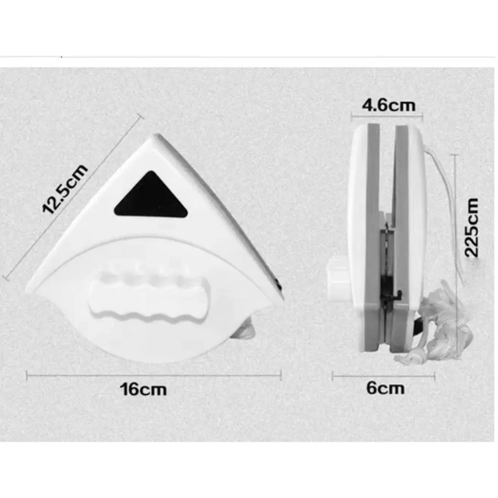 Двухсторонняя Магнитная щетка для очистки стекла, Магнитная щетка, домашний мастер, щетка для чистки поверхности, инструменты 3-8 мм/15-24 мм