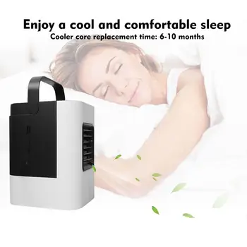 

460mL USB Portable Air Conditioner Humidifier Purifier Desktop Air Cooling Fan Energy Saving and Environmental Protection