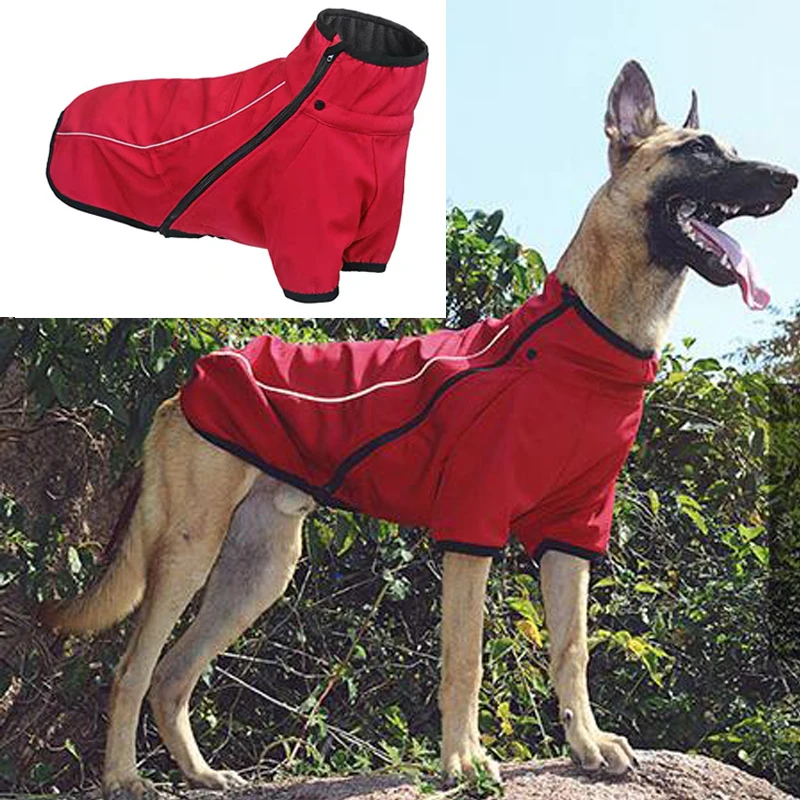 

Outdoor Dog Clothes Autumn Windproof and Waterproof Dog Jacket Pet Coat for Golden Hair Labrador Samoyed Medium to Large Dogs