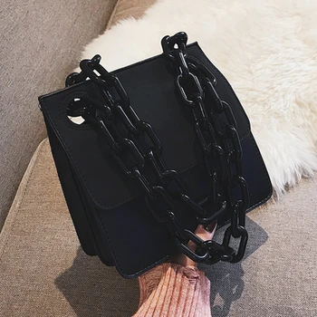 

Women's bag high quality 2019 New Retro Chain Bag Messenger Bag