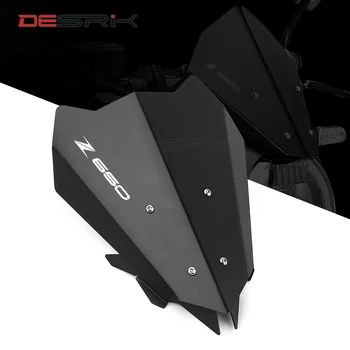 

5 Colors For Kawasaki Z650 2017 2018 2019 2020 Motorcycle Airflow Windscreen Windshield Deflector Bracket Protector Aluminum