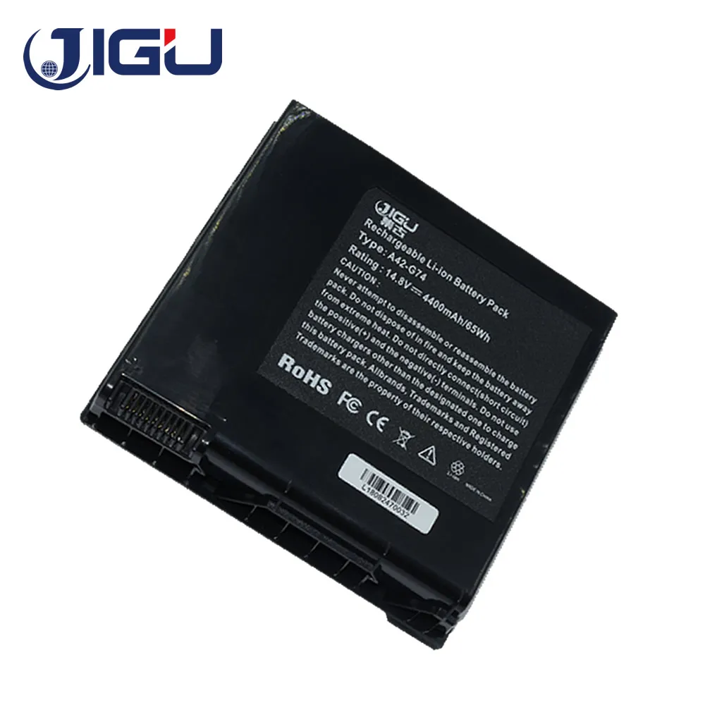 Аккумулятор для ноутбука JIGU G74S G74SX ASUS A42 G74 G74JH G74J G74SWG74SW A2 8 ячеек|laptop battery|laptop battery for
