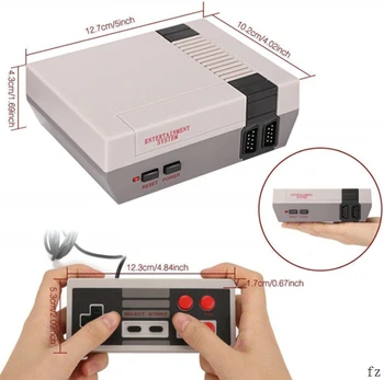 

20 Pcs Mini TV Game Console 8 Bit Video Gaming Console Handheld Game Player Kids Built-In 620 Classic Games