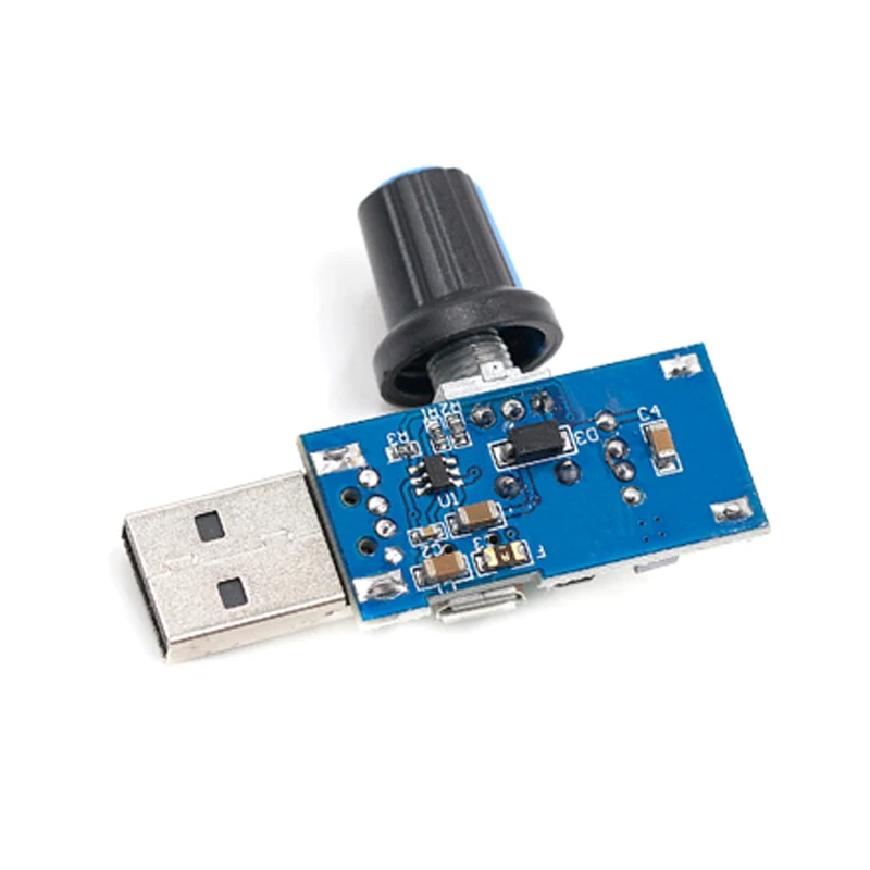 Мини вентилятор USB регулятор скорости ветра громкости воздуха охлаждение