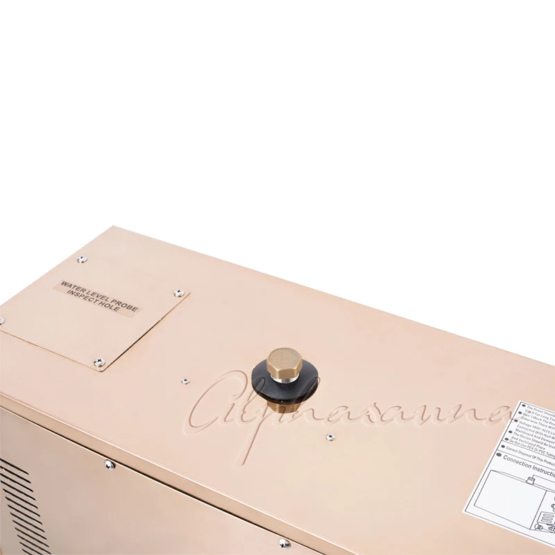  Free shipping Auto-drain Function 12KW 380-415V 3Phase Steam Generator for Hammam Bath