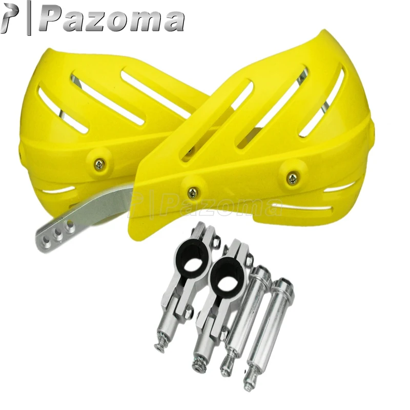 Мотоцикл 22 мм 7/" ручные охранники для Kayo BSE kTM KLX KDX CR CRF YZF KXF RMZ мотокросс эндуро грязный Мотоцикл Алюминиевый Бар - Цвет: Цвет: желтый