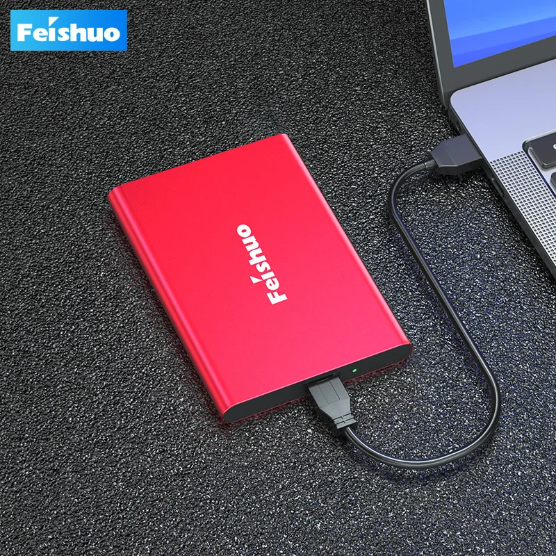 Disco Rígido Externo Portátil Hdd Usb3.0 2.5 Polegadas 640gb 1tb 2tb Armazenamento Compatível com pc Mac Desktop Laptop e Macbook Discos rígidos externos - Imagem 2
