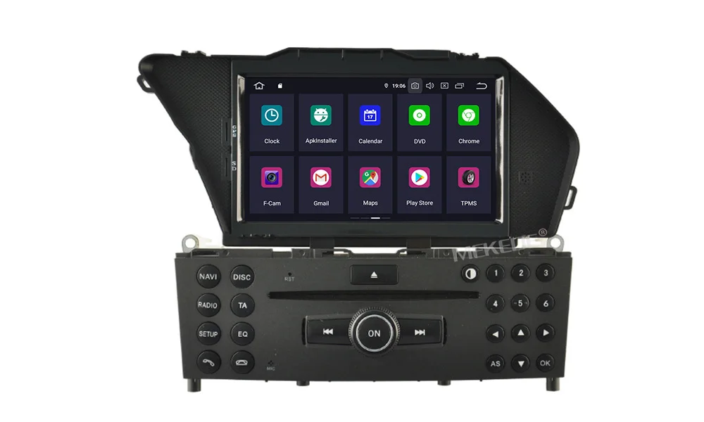 Perfect MEKEDE PX5 android 9.0 car dvd gps navigation player For BENZ GLK GLK X204 GLK 300 GLK 350 car radio Multimedia stereo 8 core 11