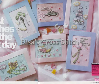

CD167 14ct DIY Invitation Greeting Card Special Popular Full Set CrossStitch Greeting Card Cake Birthday Christmas Gift Wishes