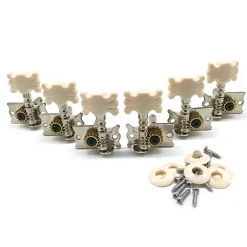 

1Set 3L3R Guitar Tuning Pegs Acoustic Folk Guitar Open Gear Tuners Machine Heads for Replacement Parts