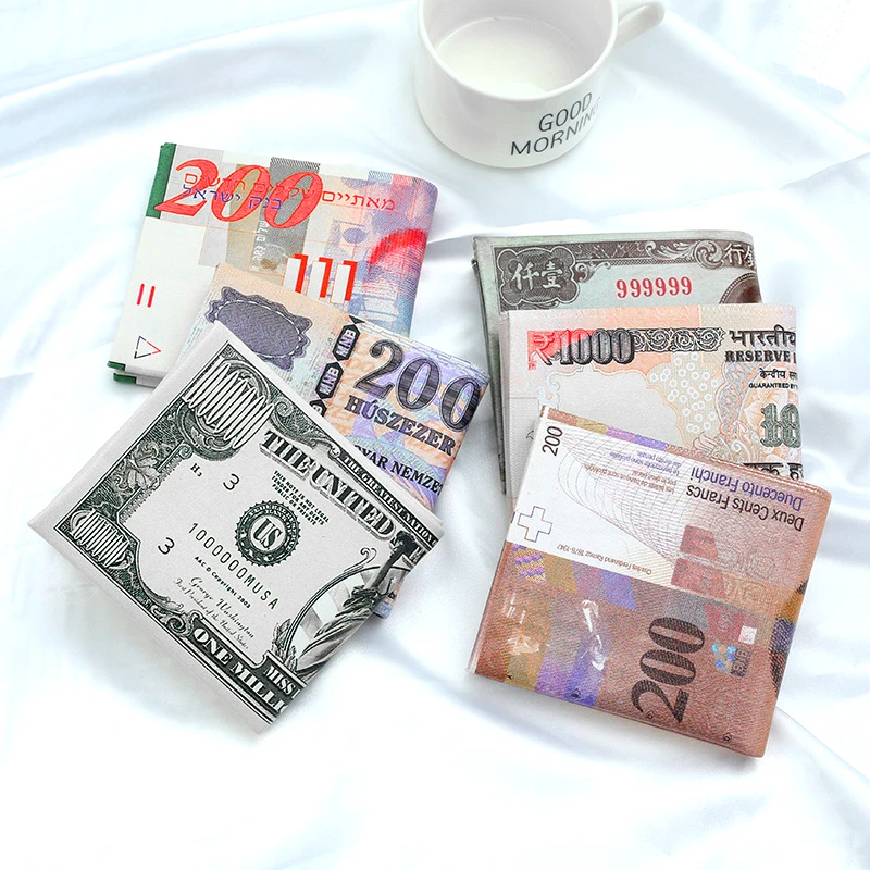 Best Seller Wallet Money-Clips Dollar Carteras Credit-Card Women Purses Storage-Holder Realistic Yyp11wR3b