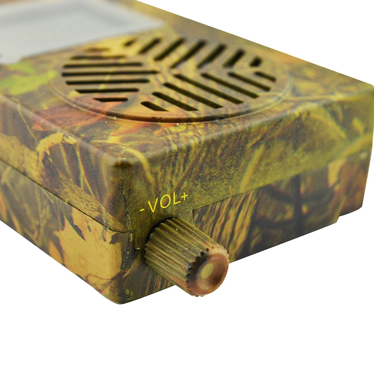 Digital ao ar Chamariz do Pássaro Vozes de Pássaros Caller com 157 Pddhkk Livre Camuflagem Selvagem Caça Altifalante Mp3 Jogador 3.7 v - 1800ma Bateria 4 Cheap Chamariz da caça