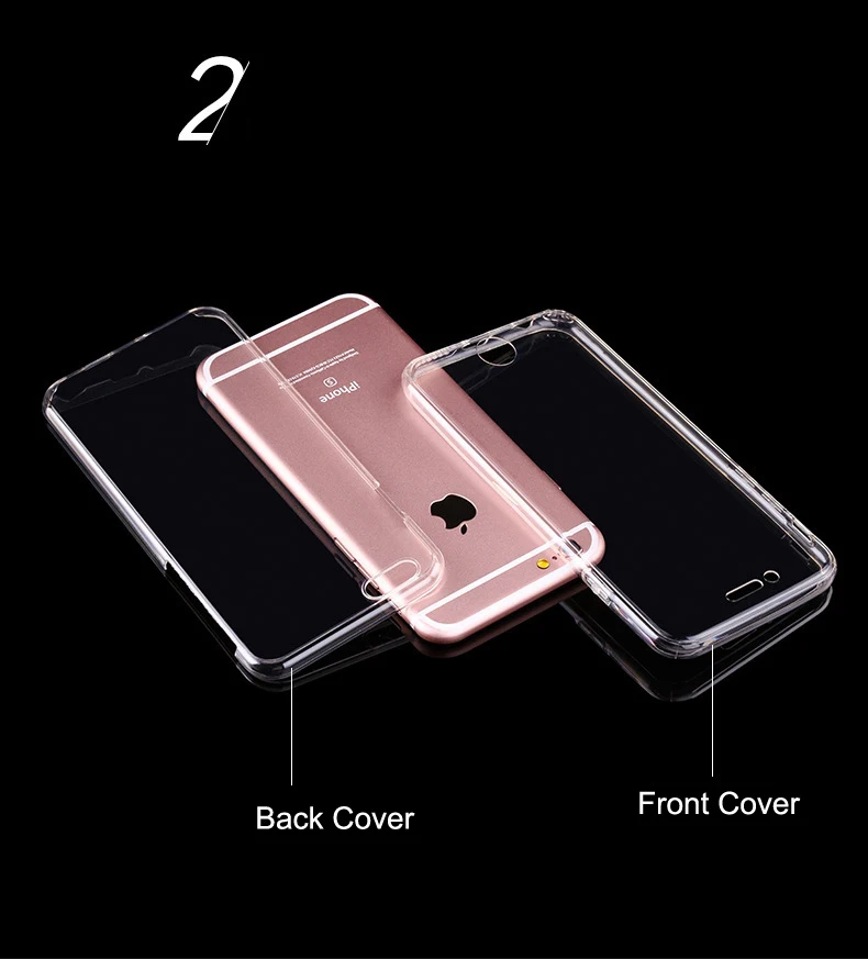 apple iphone 11 Pro Max case TPU Soft 360 Full Body Silicone for iPhone 13 12 Pro Max Mini 11 XS XR X SE 2020 7 8 Plus Clear Cover Front and Back Cases Funda iphone 11 Pro Max  lifeproof case