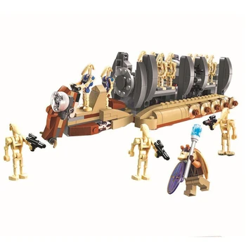 

NEW Lepining Star Wars Battle Droid Troop Carrier Fit Star Wars Figures Fighter Model Building Blocks Bricks Toys Boys Gift
