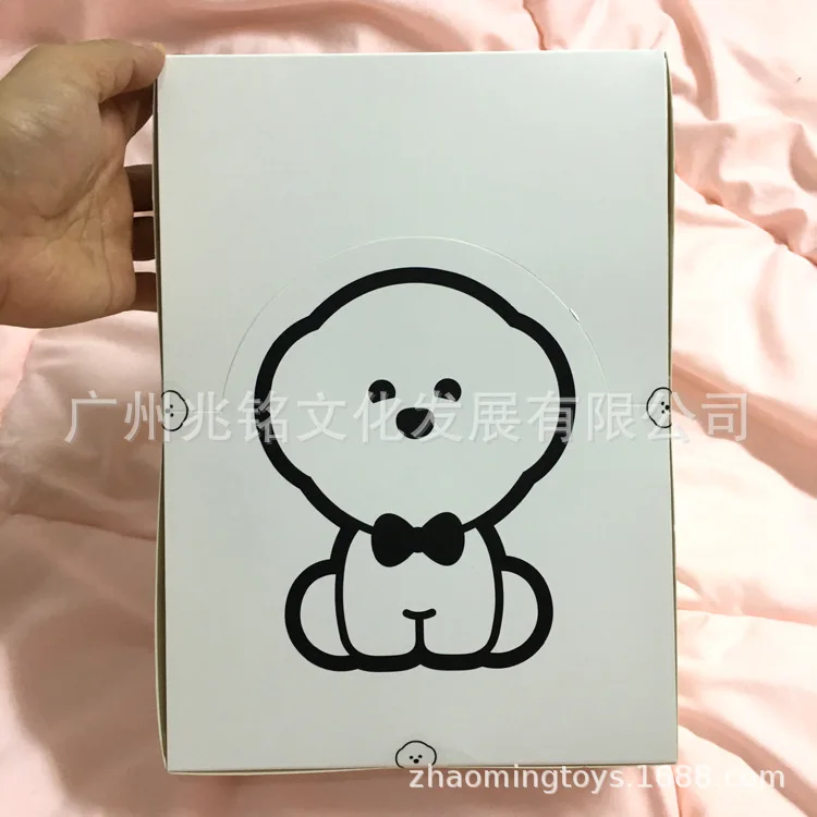 Временные нет товаров оставаться pangah Bichon Тедди MacBook собака украшения Отправить лучший друг глухая коробка подарок