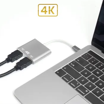 

USB 3.1 Type-C To HDMI Adapter USB-C Converter Cable for Samsung Galaxy Note10/10 Plus 406#2