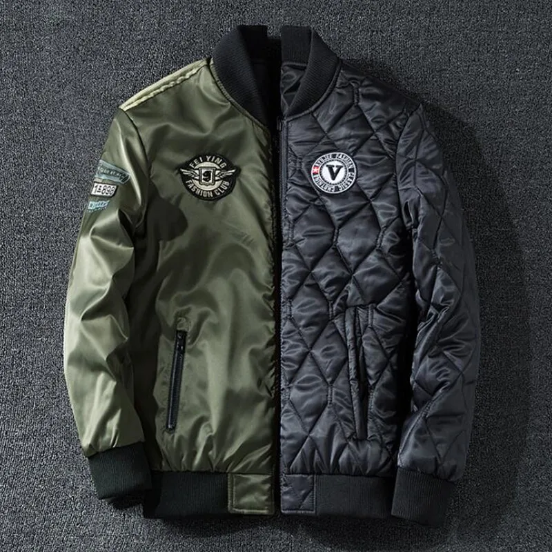 Мужская армейская авиационная Летающая куртка, двухстороннее бейсбольное пальто, авиационная летная тактическая куртка-бомбер, военная мотоциклетная куртка