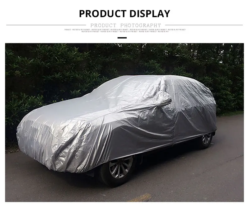 Car Cover Sedan SUV Tent Covers Sun Reflective Shade Rain Frost Snow Dust Waterproof Protection Anti UV Outdoor Car Accessories (7)