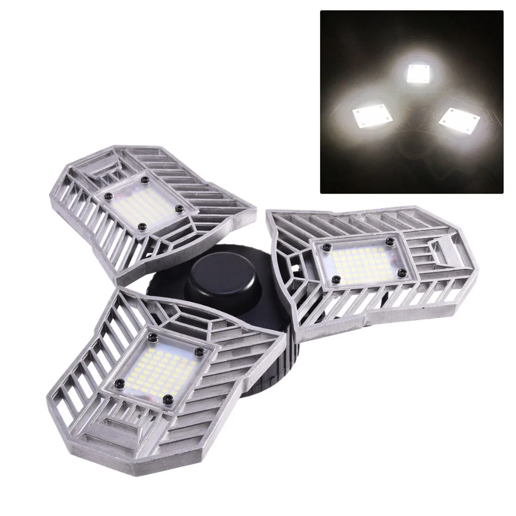 1 Pcs LED Garage Light Industrial Mining Light For Home Garage Factory Shopping Mall Ball Playground 360° Rotation 110-240V