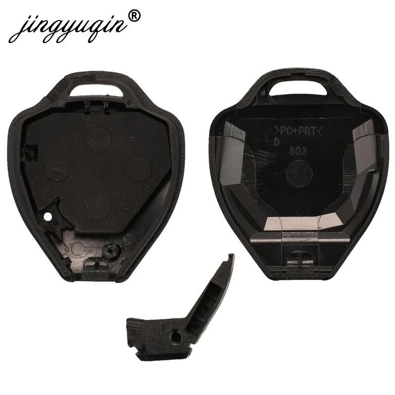 JINGYUQIN 10PCS 2/3/4 BUTTONS REMOTE CAR KEY CASE SHELL FOB FOR TOYOTA CAMRY COROLLA AVALON VENZA NO BLADE