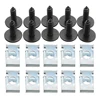 20pcs Car Chassis Engine Guard Metal Nut/Screw Washers U-shape Clip Fit For BMW Car Chassis Components ► Photo 1/6