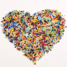 1,1 Размер микро дрель для маникюра Супер Блестящая 25 цветов остроконечное Хрустальное стекло россыпью бриллиантов украшение для ногтей аксессуары