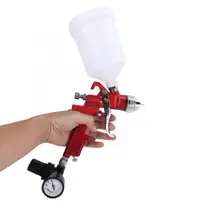 600 мл HVLP Воздушный Автомобильный Окрасочный пистолет грунтовка для автомобилей ремонт краски опрыскиватель с воздушный клапан давления спрей краска
