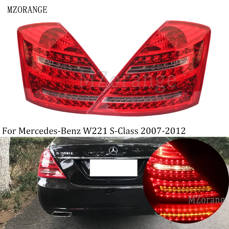 MZORANGE светодиодный автомобиль хвост светильник задний фонарь стоп сигнала Хвост s
