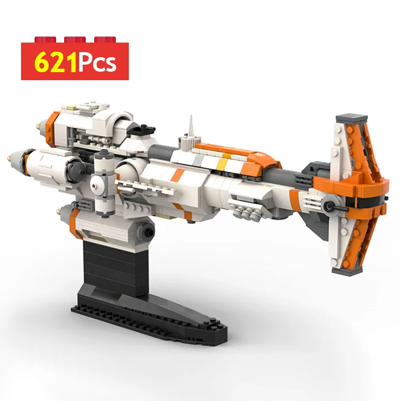 Конструктор MOC Space Военная серия войны оружие разрушитель корвет | Блочные конструкторы -1005002460365104