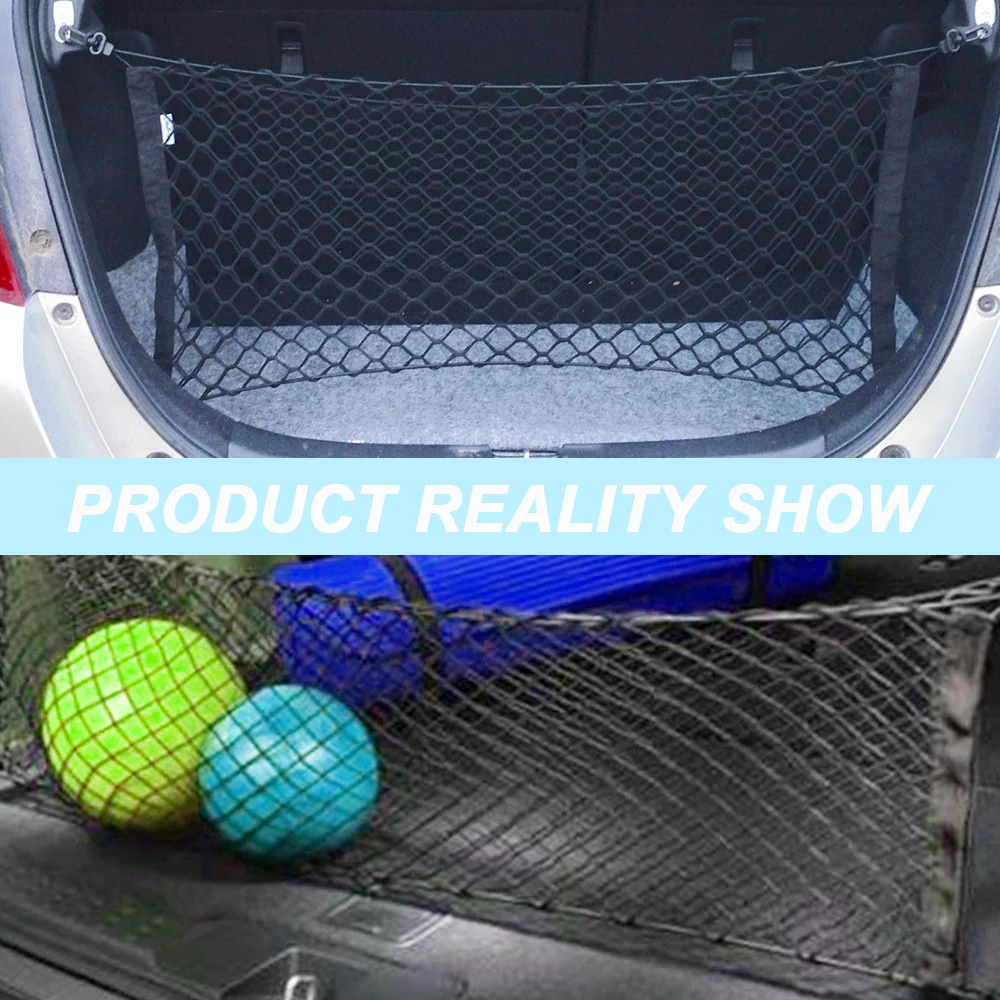 Universal Car Trunk Elastic Luggage Cargo Organizer Storage Net - Image 6