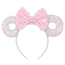 Женские вечерние колечки для волос disney Parks beauty And Beast Aladdin Magic Carpet с ушками Микки Мауса(China)