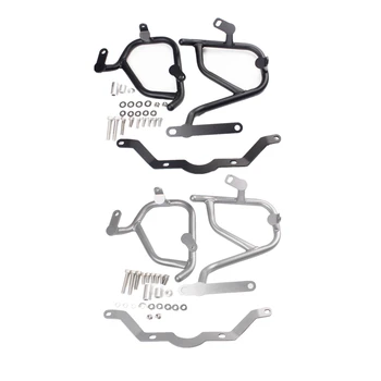 

1 Set Motorcycle Front Engine Guard Crash Bars Protector For BMW S1000XR 2016 2017 2018 Steel Motor Accessories Black Silver