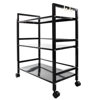 

1pc Convenient Exquisite High Quality Delicate Storage Cart Storage Stand Storage Rack for Home Inside Indoor
