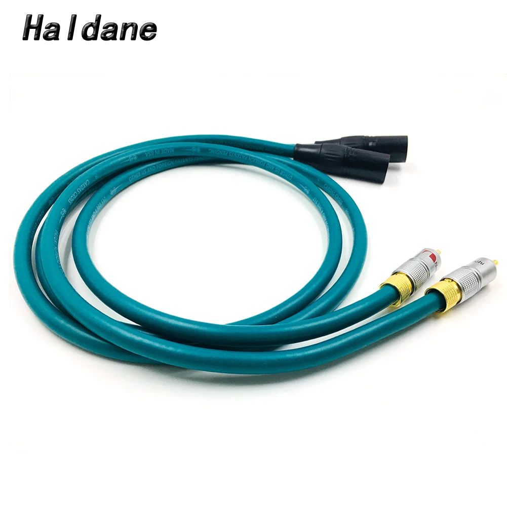 Пара halданных HIFI Nakamichi RCA к XLR баллакированный аудиокабель 3pin штекер