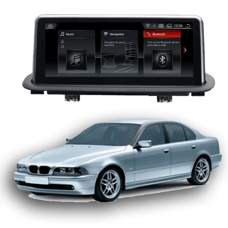 Car Multimedia Player NAVI For BMW 5 E39 1995 1996 1997 1998 1999 2000 2001 2002 2003 CarPlay TPMS Stereo GPS Navigation