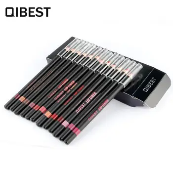 

12 Colors/Set Sexy Matte Lip Stick Lipliner Lip Liner Pencil Matt Nude Lipsliner Pen Set Beauty Makeup Tool Cosmetic