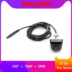 Cámara de estacionamiento con lente de cristal HD 3, cámara de visión trasera y frontal para Monitor de estacionamiento LCD TFT, puede cambiar la línea de estacionamiento