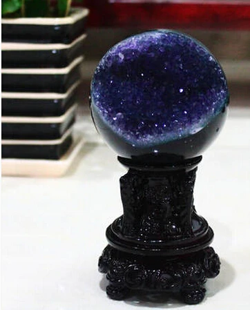 ZSR 904++++++ Natural Genuine Amethyst hole ornaments pocketbook stone smile | Дом и сад