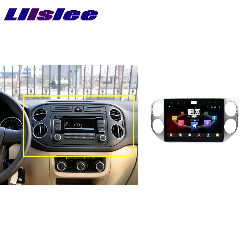 Для Volkswagen VW Tiguan 2007 ~ 2016 LiisLee Автомобильный мультимедийный ТВ DVD GPS аудио Hi Fi Радио