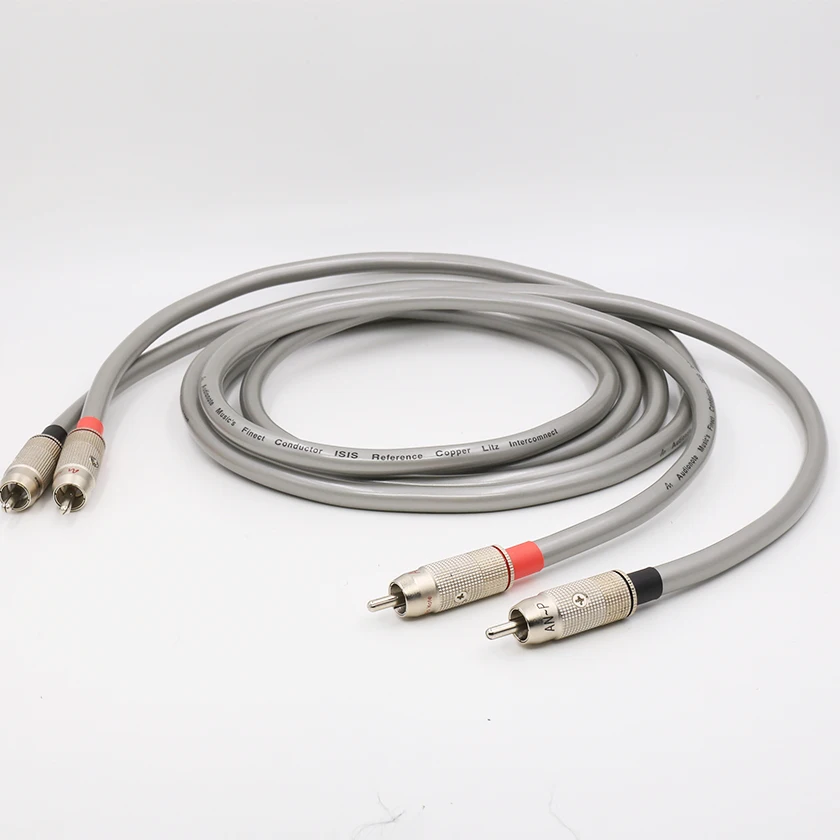 

Audio Note AN-Vx Audio Cables Solid Silver 99.99% RCA Male to Male Wire Cord Interconnect Cable Audio Line High Quality