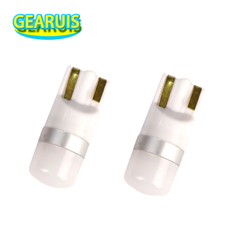 100 шт. T10 новый тип противотуманные линзы 2 smd 2835 501 W5W 3528 автомобильный Стайлинг
