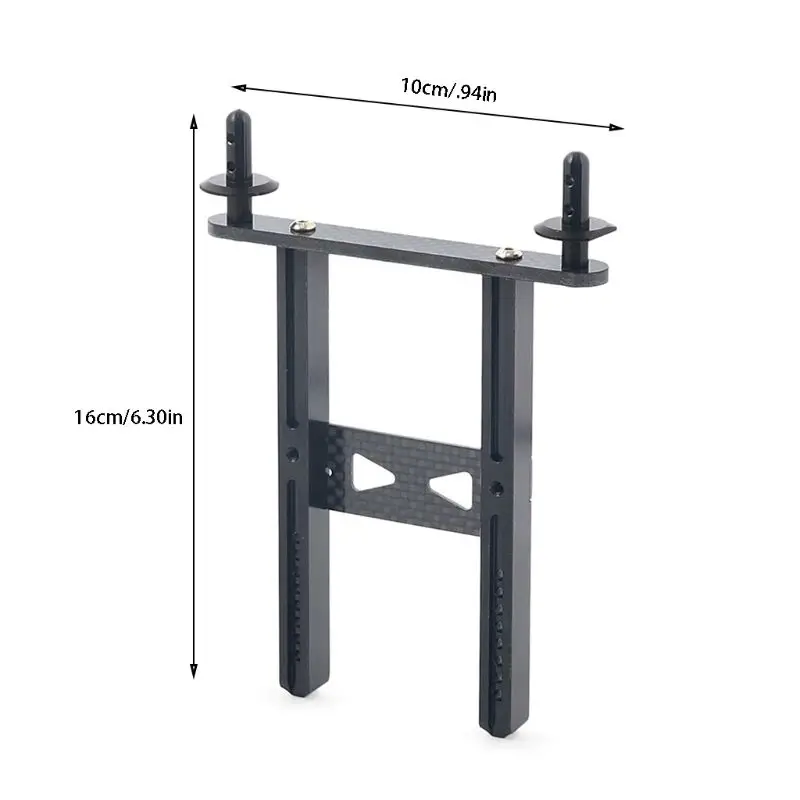 

Carbon Fiber Body Posts Mounts for 1/10 RC Crawler Car TRX-4 TRX4