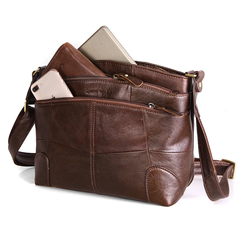 Cobbler Legend Genuine Leather Shoulder Crossbody Bag Women Handbags Vintage Messenger Bag High Quality Female Bags For Ladies