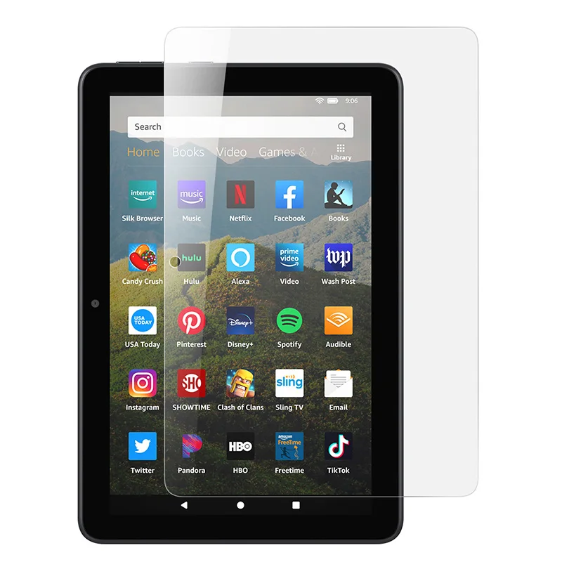 Ультратонкая Защитная пленка для планшета из закаленного стекла Fire HD 8 защитный