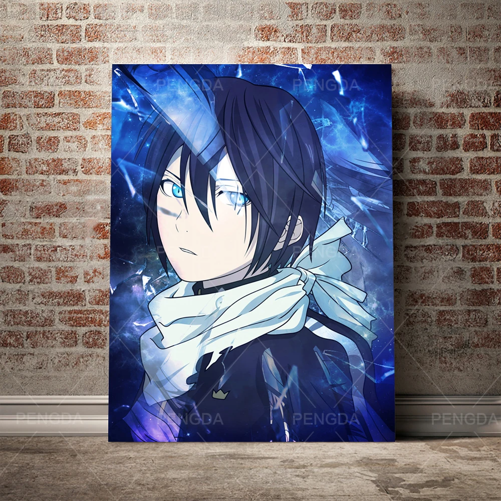 Настенный постер Noragami рисование на холсте японские Мультяшные ролевые картины