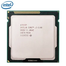 PC Intel Core i3-2100 i3 2100 İşlemci 3M önbellek 3.1GHz LGA 1155 65W masaüstü CPU 100% çalışma düzgün masaüstü İşlemcisi
